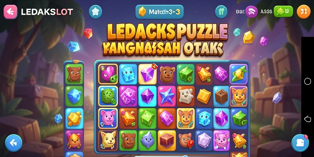 Tampilan antarmuka LEDAKSLOT yang menarik dan penuh warna.