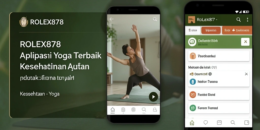 Tampilan antarmuka ROLEX878 dengan panduan yoga yang jelas.