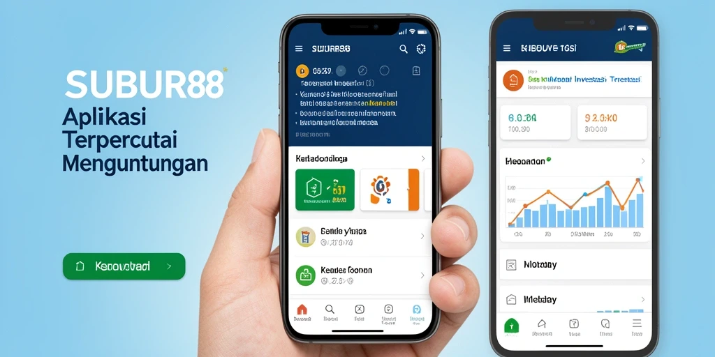Antarmuka SUBUR88 yang informatif dan modern untuk investasi.