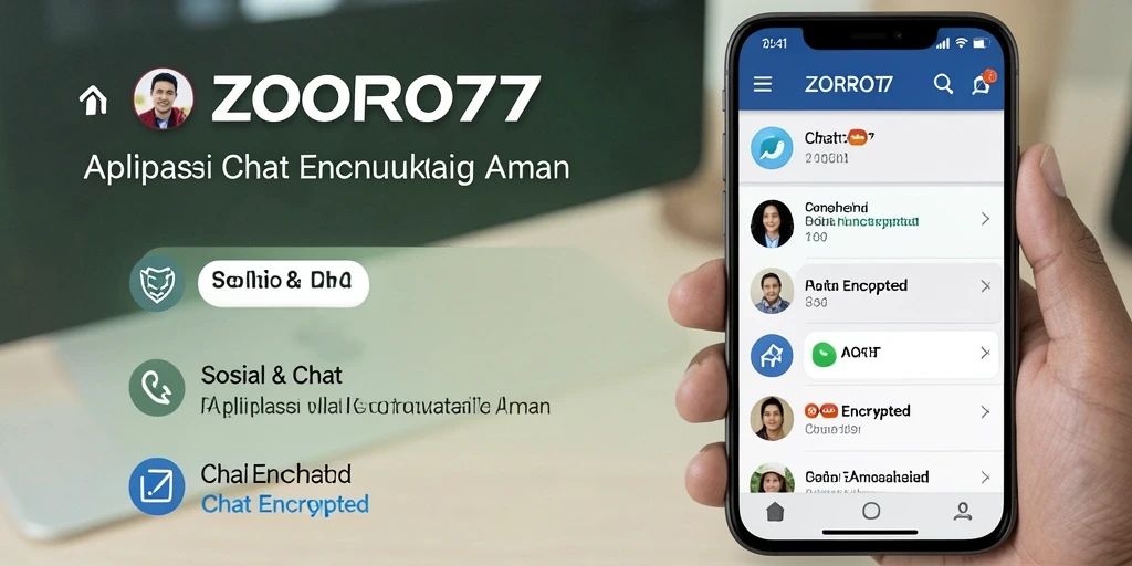 Tampilan antarmuka ZORO77 yang sederhana dan mudah digunakan.